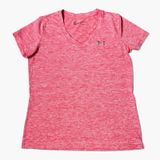 Under Armour Loose Tech Twist Short Sleeve Athletic T-Shirt Size S Pink Heatgear Photo 0