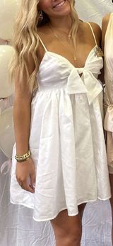 Lulus White Mini Dress Photo 0