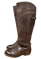 FRYE Goodyear Welt Leather Riding Boots Knee-High 77561 E-09 Photo 0