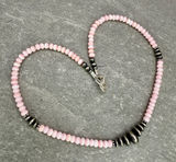 Handmade 15” Navajo Style Sterling Silver Saucers Choker Photo 0