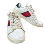 Polo By Ralph Lauren Quilton Bear Classic White Lace Up Low Top Sneakers Size 6 Photo 0