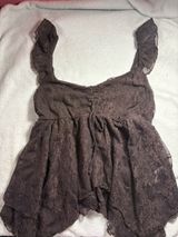 Good Days Project Brown Baby Doll Top Photo 0