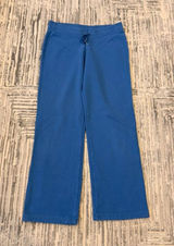 Nike women's medium blue fleece lined wide-leg sweatpants Photo 0