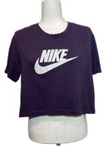 Purple Nike Crop Top Photo 0