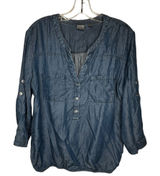 SoHo‎ Jeans Blue Shirt Photo 0