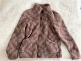 Free Country Women's Mauve Sherpa Fleece Full Zip Jacket, Size S Photo 0
