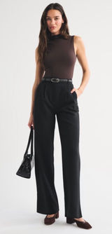 Abercrombie Sloane Tailored Wide Leg Pant Photo 0