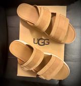 UGG Womans Zayne Slide Sandle II Light Brown size 11 BNIB Photo 0
