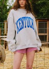 KENTUCKY MOCK NECK SWEATSHIRT - reversible Photo 0