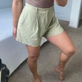 Linen blend shorts  Photo 0
