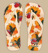 Farm‎ Rio Banana Nest Havaianas Sandals size 11/12 boho vacation beach travel Photo 0