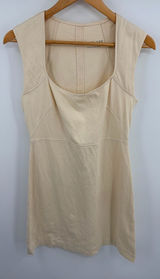 Everlane 90’s scoop neck cotton cream mini dress women’s S nautical minimalist Photo 0
