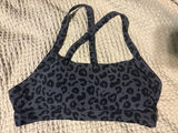 White Fox black cheetah sports bra Photo 0