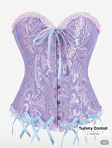 Purple corset Size M Photo 0