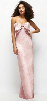 Alfred Sung Bow Strapless Dress Photo 0