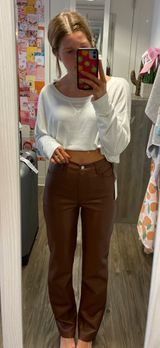 Brown Aritzia Melina Pant Photo 0