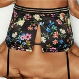 Victoria's Secret Very Sexy Unlined Strapless Floral Bustier Bra Size Small NEW Photo 0