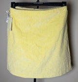 NWT Aritzia Butter Yellow Mini Skirt Size 2 Photo 0