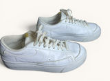 Nike Blazer Low Platform Triple White Womens 8.5 Sneakers DD0292-100 Photo 0