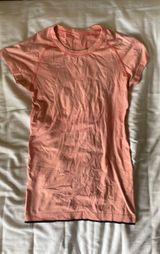 Lululemon swiftly tech short sleeve shirt 4 salmon pink Photo 0