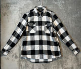 Harley Davidson Women's Buffalo Plaid Long Sleeve Woven Shirt‎ 100% Cotton XL Photo 0