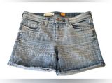 Pilcro and the Letterpress Blue Jean Shorts Classic Cutoff Style Photo 0
