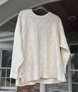 NWT Cyrus Cream Sweater!  XL Photo 0