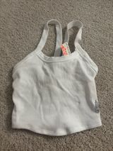 White free people tank Photo 0