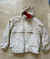 Women's vintage P & O Cruises Alaska Hooded Jacket‎ Size S Beige Photo 0