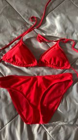 bathing suit set Red Size M Photo 0