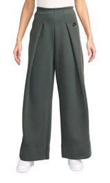 Nike Sportswear Tech Fleece High-Waisted Pleated Pants Green XS FV8052-338 NWT Photo 0