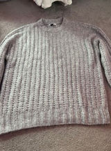 Dark Grey American Eagle Sweater Photo 0