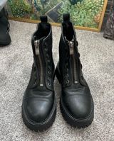 Madden Girl Combat Black Boots Photo 0