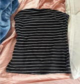 Streetwear Society Striped Tube Top Photo 0