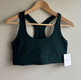 Dark Green Sports Bra Photo 0