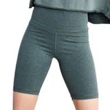 Aerie Chill Play Move High‎ Waisted Biker Shorts Green XS Photo 0
