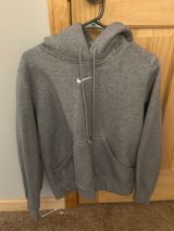 Nike Hoodie Women’s Grey Medium Photo 0