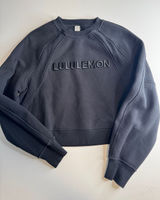 lululemon athletica Women's Black Crewneck Sweatshirt Photo 0