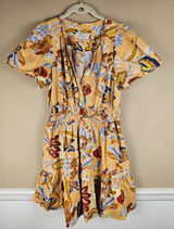 Anthropologie‎ Womens Somerset Mini Dress Medium - TORN SLEEVE Photo 0