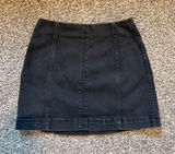 Wild Fable Black Denim Skirt Photo 0