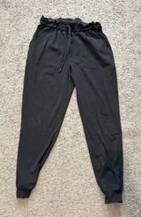 Lululemon Stretch High-Rise Joggers Black 7/8 Photo 0