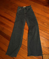 Palazzo pant just black denim  Photo 0