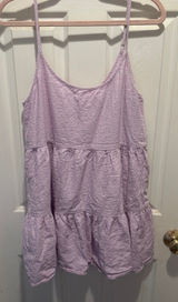 Cotton On Purple mini babydoll dress Photo 0