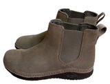 Chacos paonia‎ Chelsea Boots Suede Wool Lined Ankle Boot Taupe Brown Women's 6 Photo 0