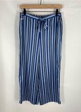 Lauren Ralph Lauren Gatsby II Striped Satin Pajama Lounge Pants Size M Photo 0