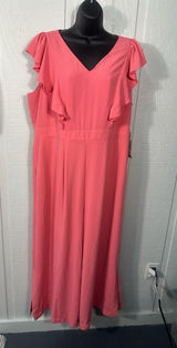 Rachel Parcell Coral Sleeveless Pantsuit Size XXL NWT Photo 0