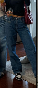 Abercrombie High-Rise Jeans Loose Curve Love Photo 0