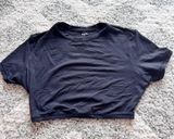 SKIMS Cropped T-Shirt Fits Everybody Black Photo 0