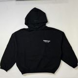 Essentials black hoodie Fw24 White lettering Xs Photo 0