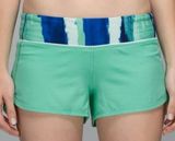 Lululemon Run: Speed Short Menthol Brush Harbor Blue Menthol Size 6 Photo 0